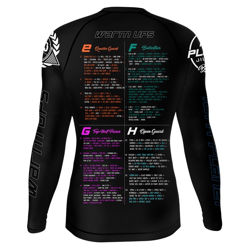 10th Planet Warm Ups Rashguard (Long Sleeve)