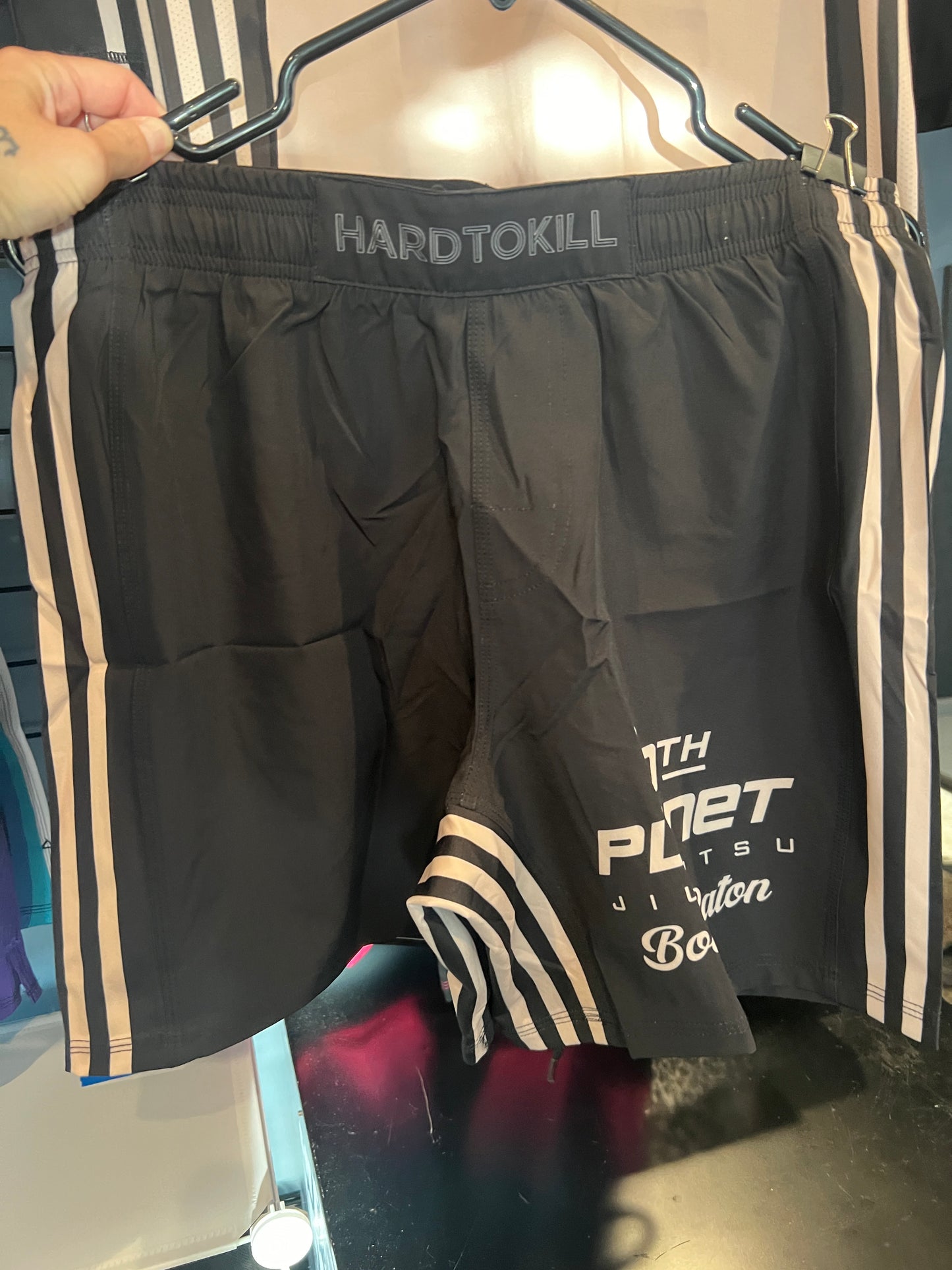 Black and Tan Shorts