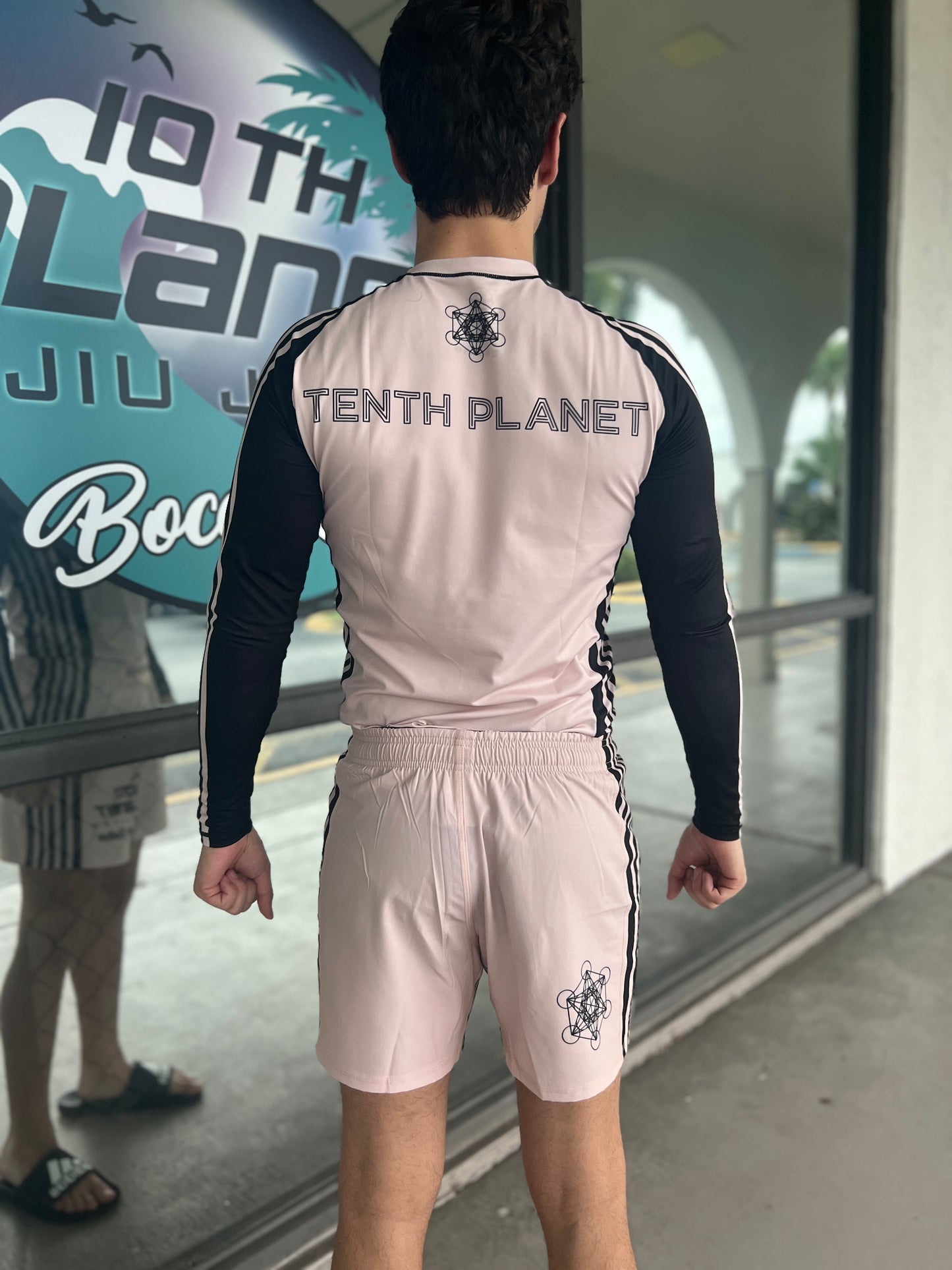 Tan and Black Rashguard (Long Sleeve)