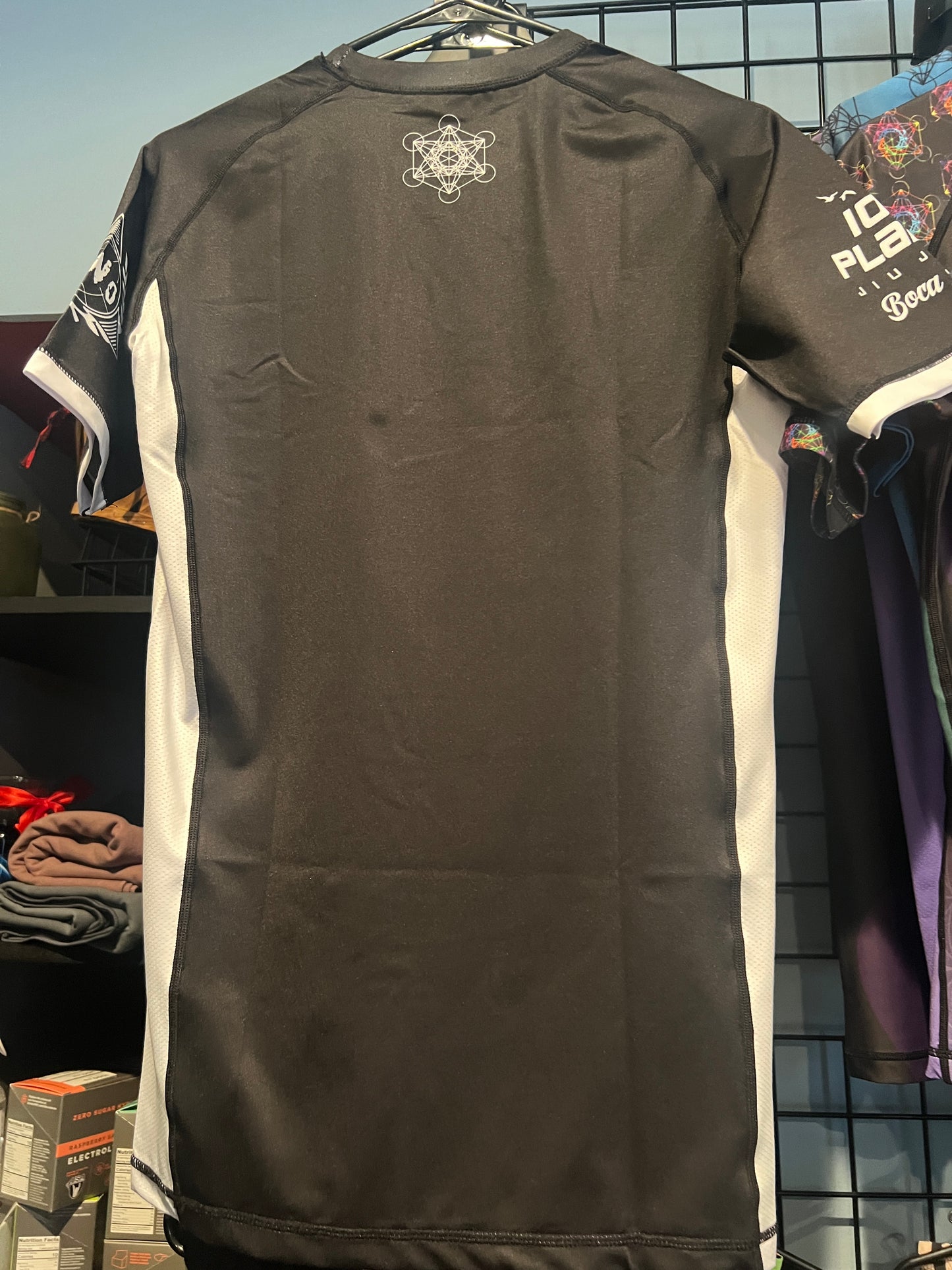 Black and White Rashguard (Short Sleeve)