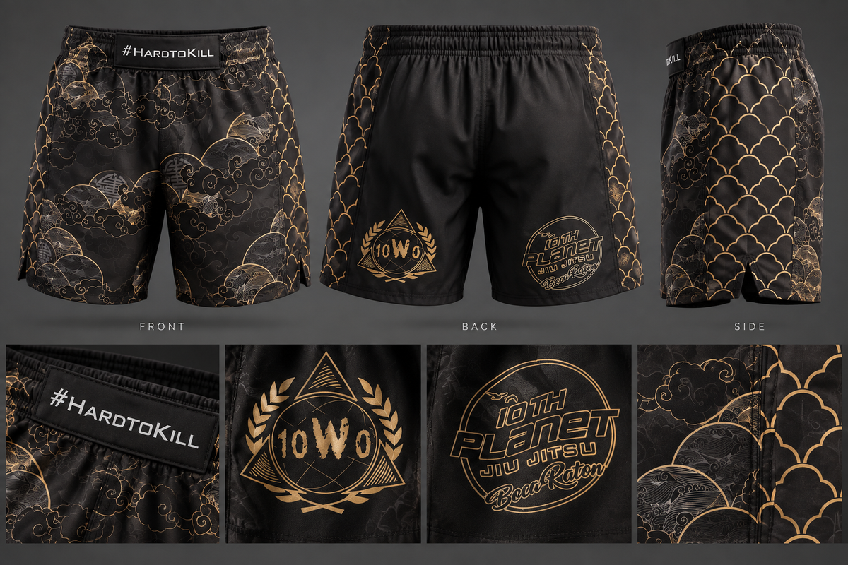 Golden Clouds Shorts