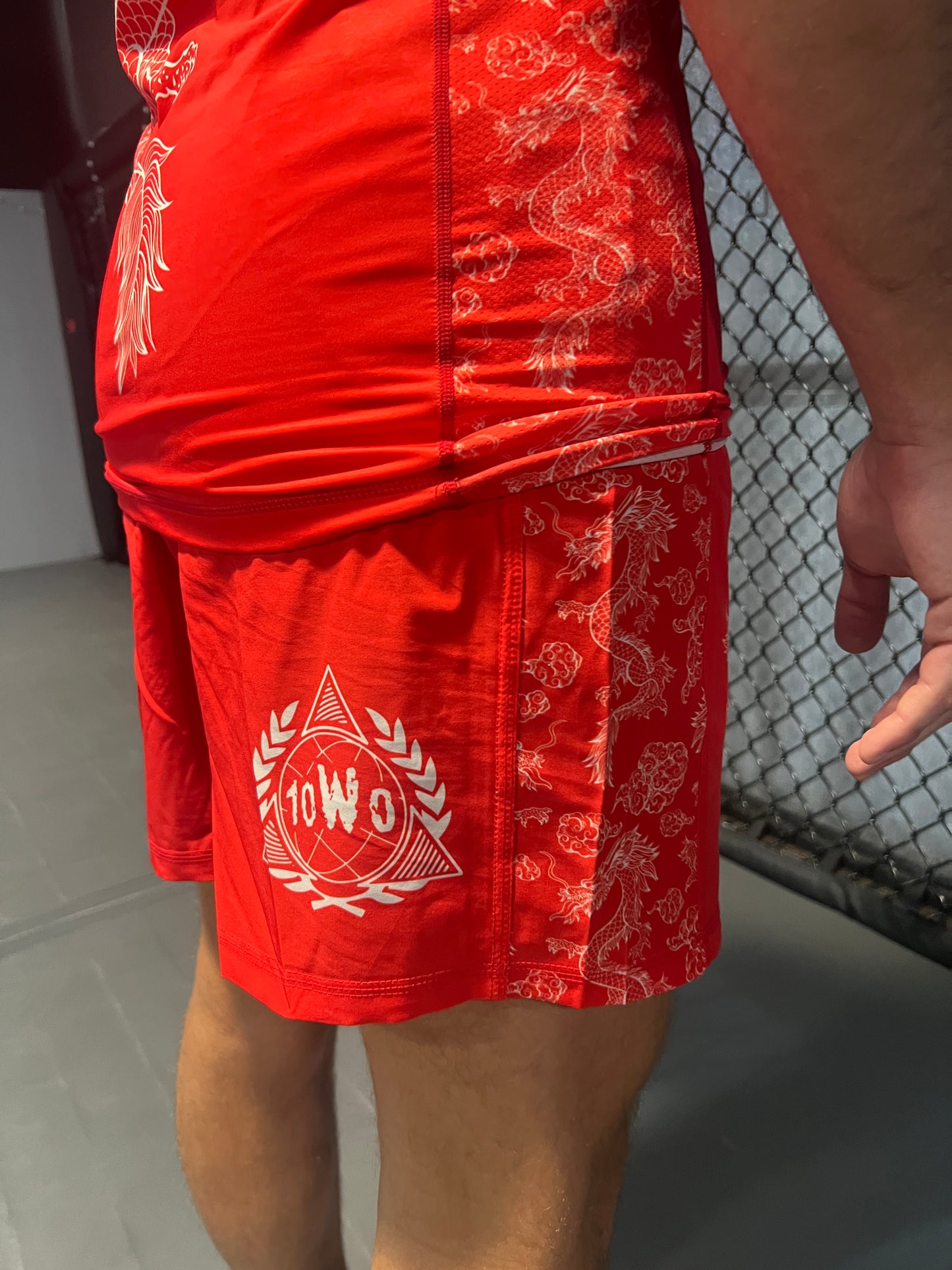 10P Boca Red Dragon Shorts