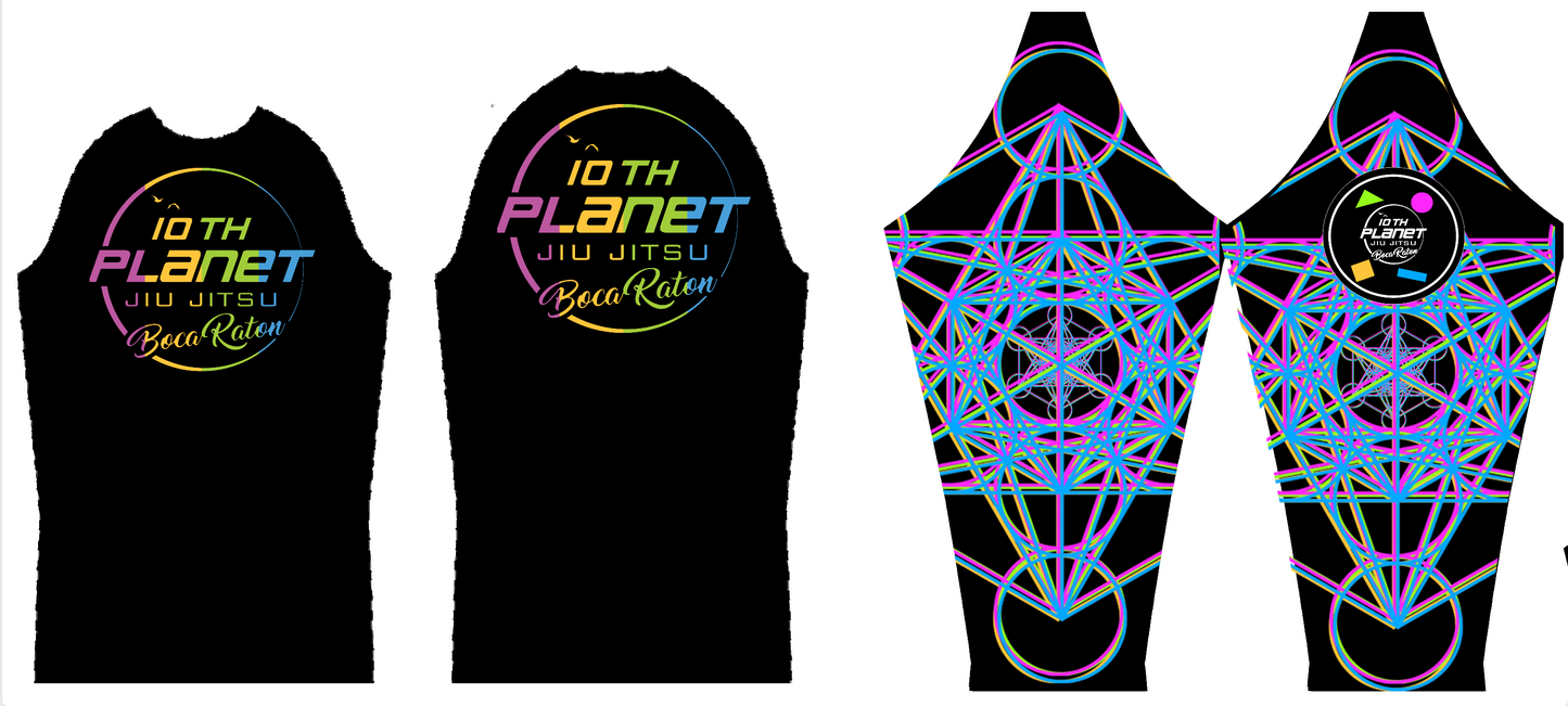 10P Boca Retro Rashguard Long Sleeve