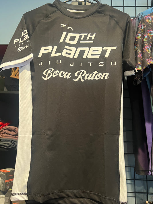 Black and White Rashguard (Short Sleeve)