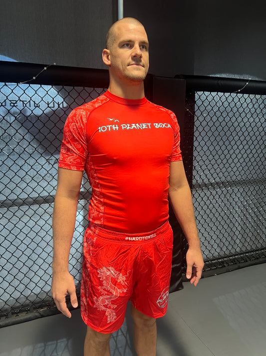 10P Boca Red Dragon Rashguard