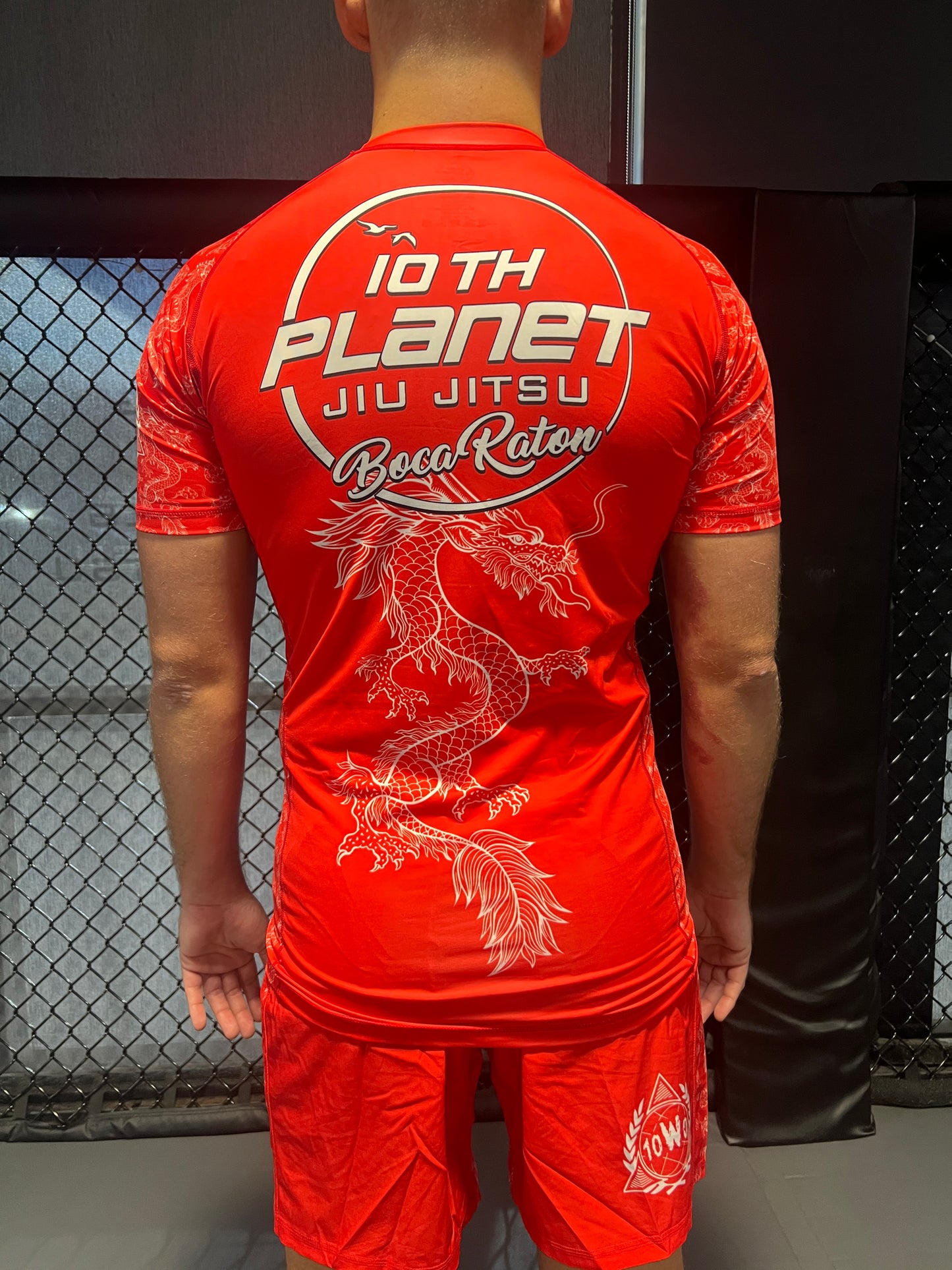 10P Boca Red Dragon Rashguard